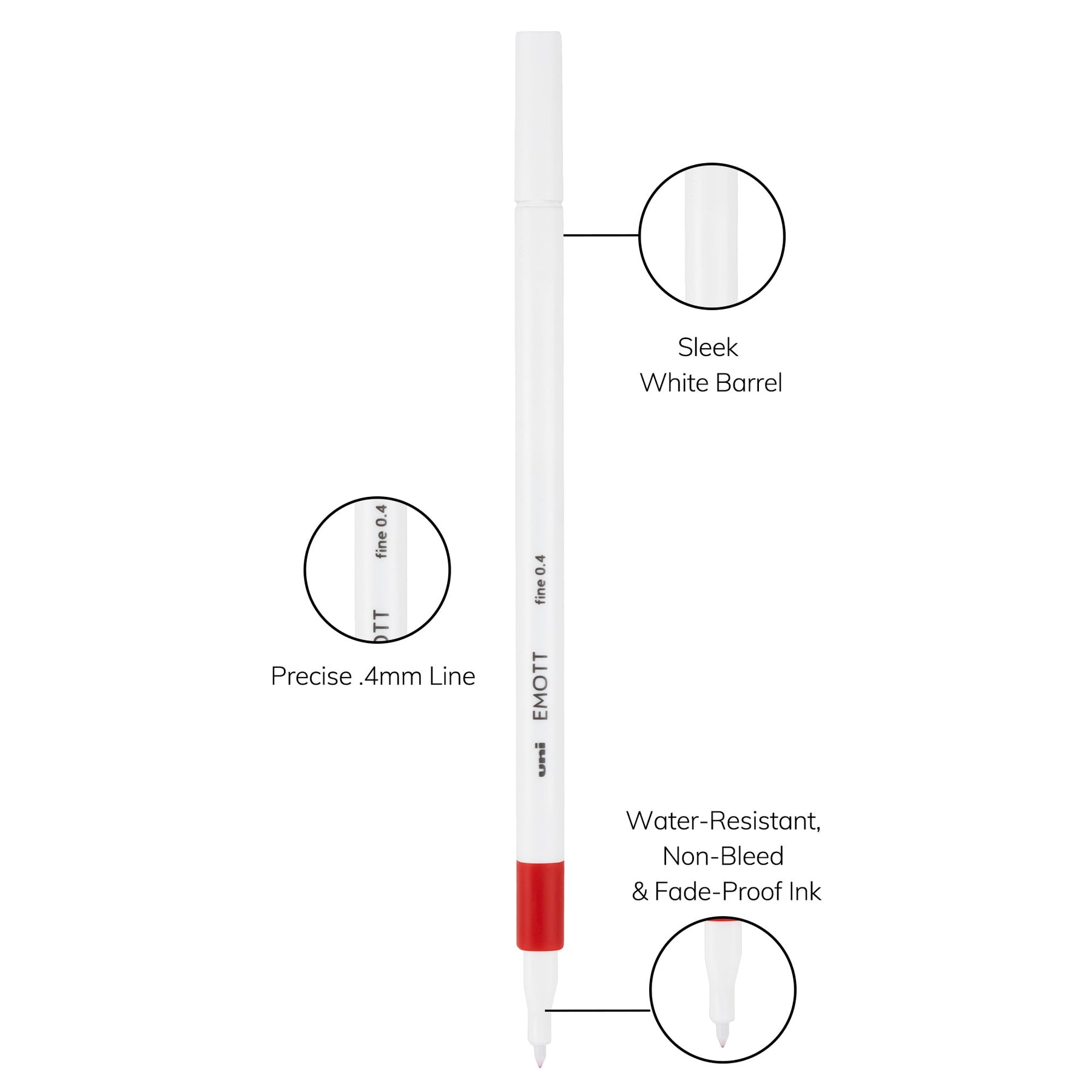 uni® EMOTT, Fine Line Marker