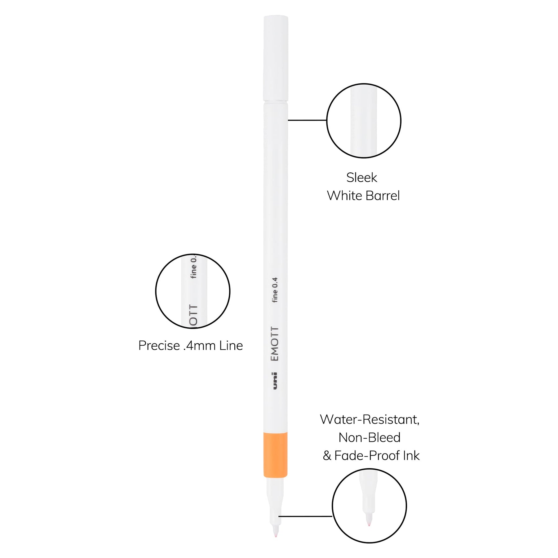 uni® EMOTT, Fine Line Marker