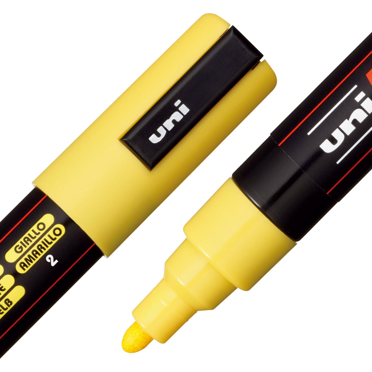 uni® POSCA® PC-5M, Yellow Shade Water-Based Paint Markers (8 Pack)