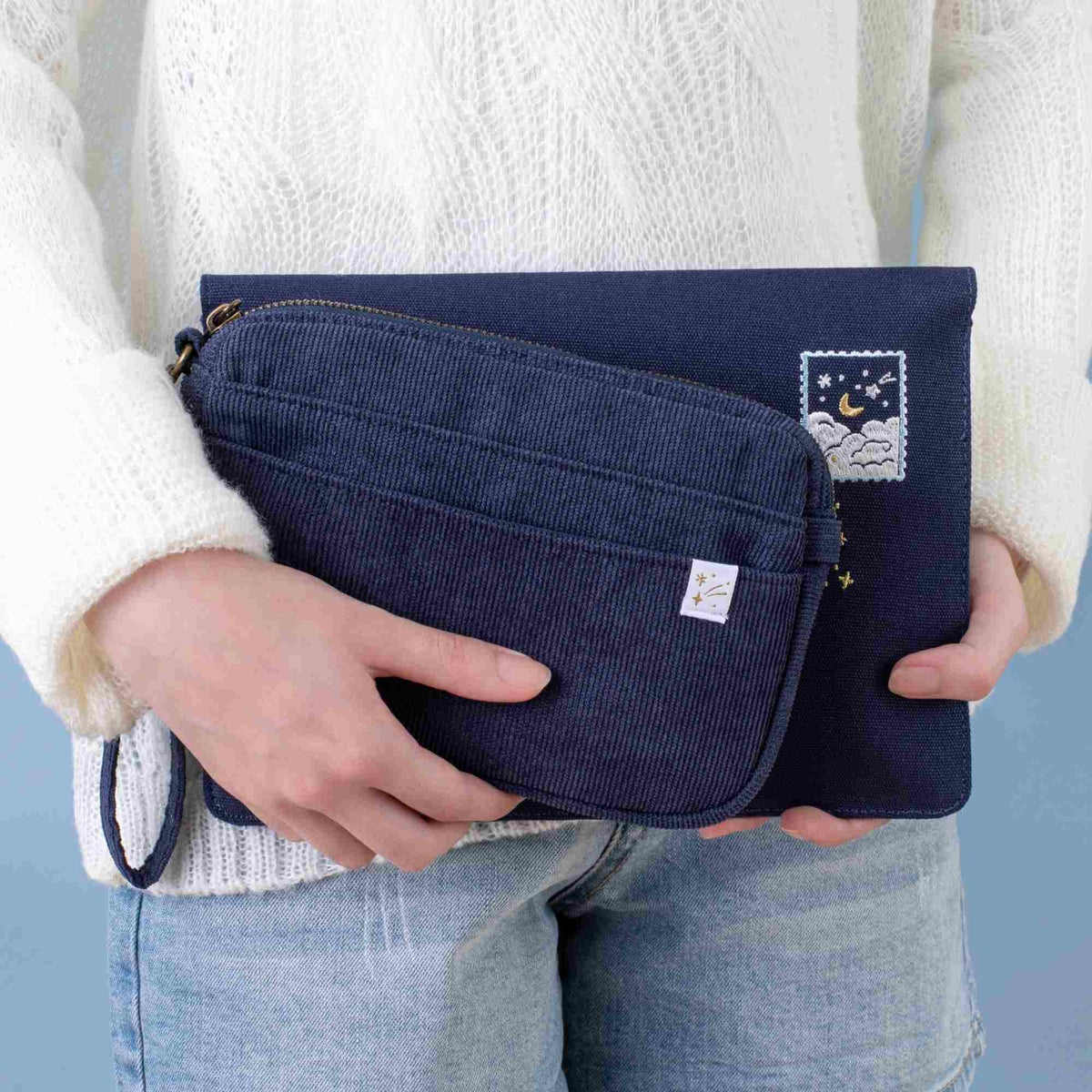 Tsuki ‘Cloud Dreamland’ Travel Pouch ☾
