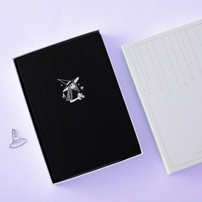 Tsuki ‘Crystal Nights’ Limited Edition Luxury Bullet Journal ☾ @MilkTuArt Collab!