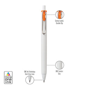 uniball™ ONE, Gel Pen, White Barrel