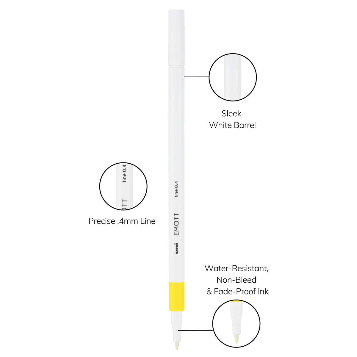 uni® EMOTT, Fine Line Marker