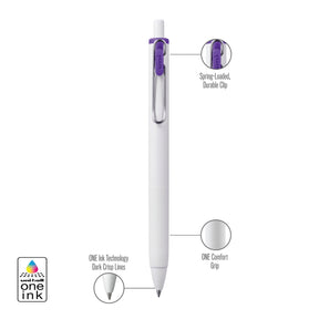 uniball™ ONE, Gel Pen, White Barrel