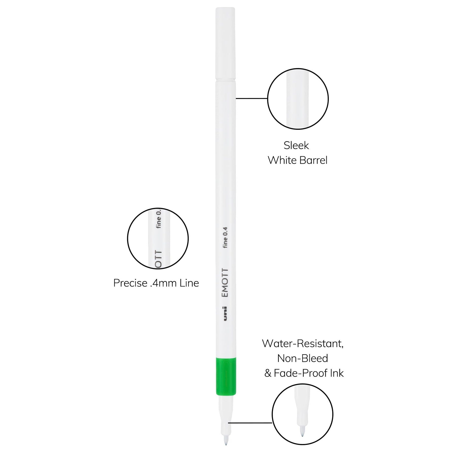 uni® EMOTT, Fine Line Marker