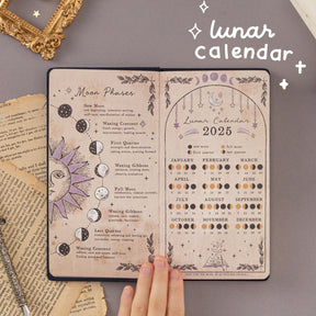Tsuki ‘La Lune’ Collector's Edition Moon Planner Travel Notebook ☾