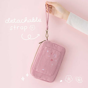 Tsuki ‘Sakura Journey’ Travel Pouch ☾