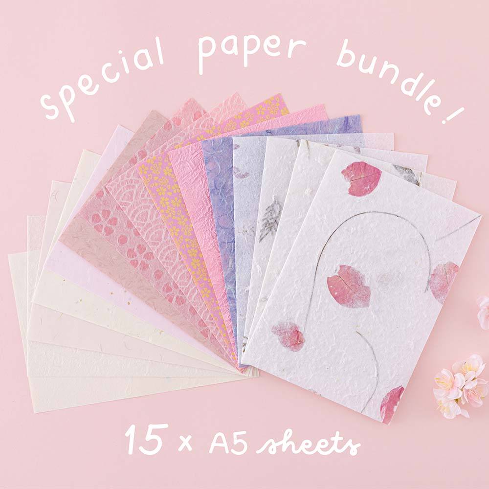 Tsuki ‘Sakura Journey’ Scrapbook Sticker Set ☾