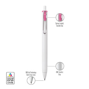 uniball™ ONE, Gel Pen, White Barrel