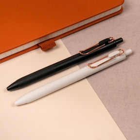 uniball™ ONE Retractable Gel Pen, Limited Edition Gold Clips