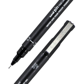 uni® Pin, Fine Line Drawing Pen 0.2 mm