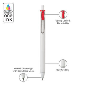 uniball™ ONE, Gel Pen, White Barrel