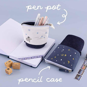 Tsuki ‘Dreams of Snow’ Pop-Up Pencil Case ☾