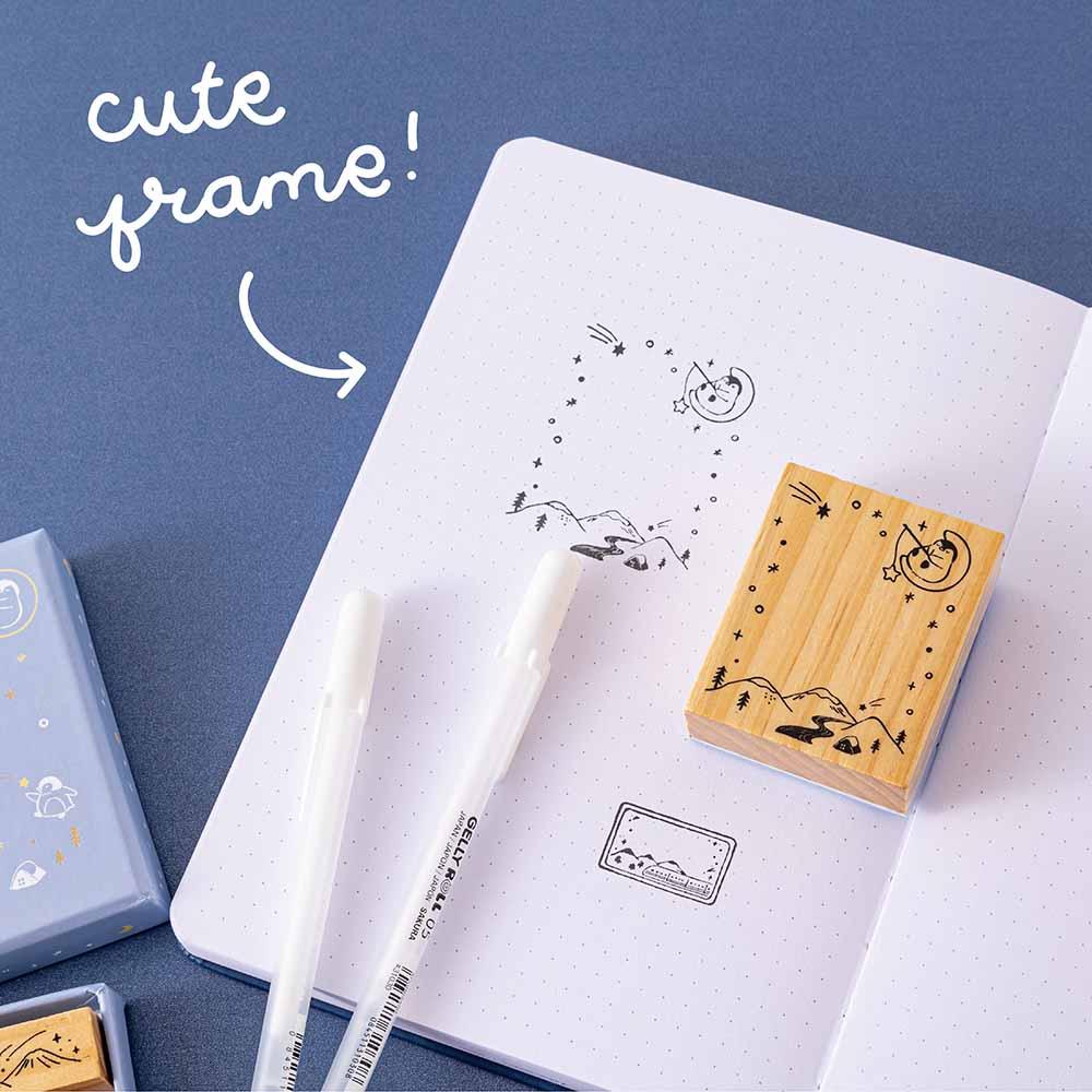 Tsuki ‘Dreams of Snow’ Bullet Journal Stamp Set ☾