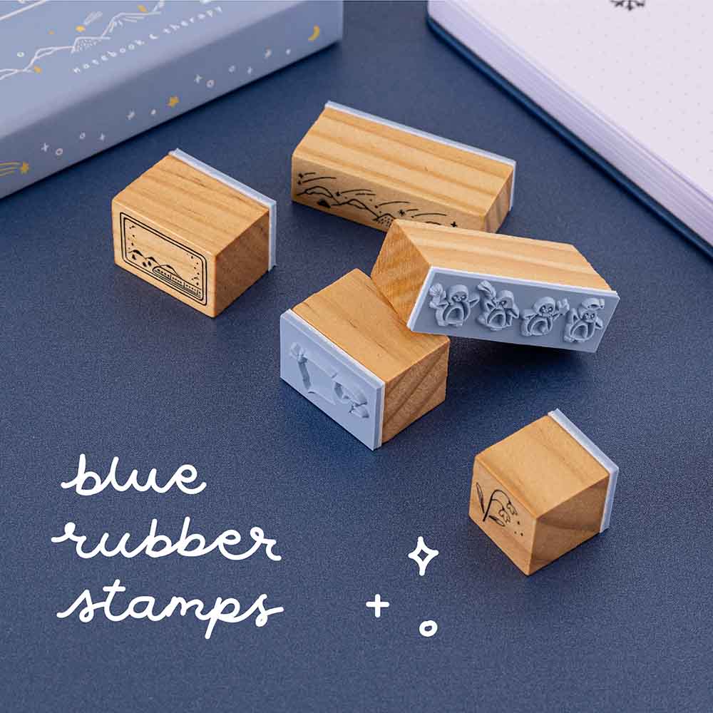 Tsuki ‘Dreams of Snow’ Bullet Journal Stamp Set ☾