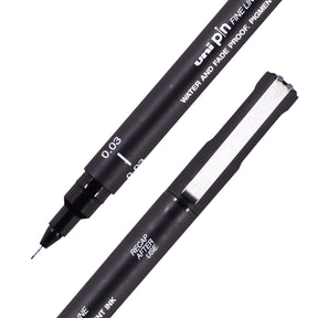 uni® Pin, Fine Line Drawing Pen, 0.03 mm