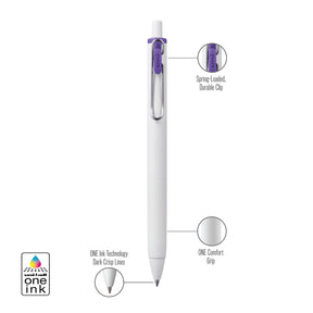 uniball™ ONE, Gel Pen, White Barrel